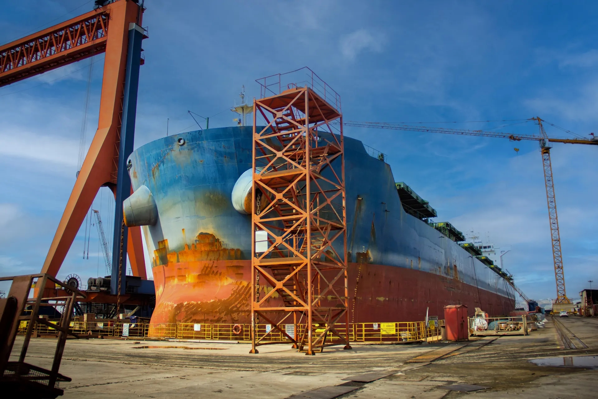 vessel retrofits  & piping design